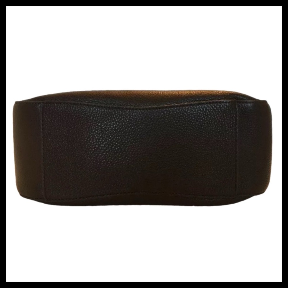 MICHAEL KORS Brooklyn Large Hobo Shoulder Bag Black Leather - Picture 6 of 8